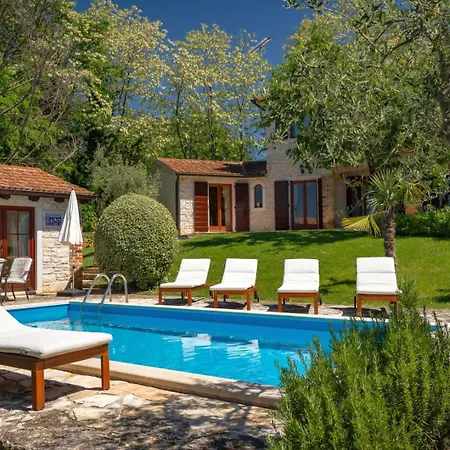 Rustic Cehici With Pool In Sveti Lovrec Villa